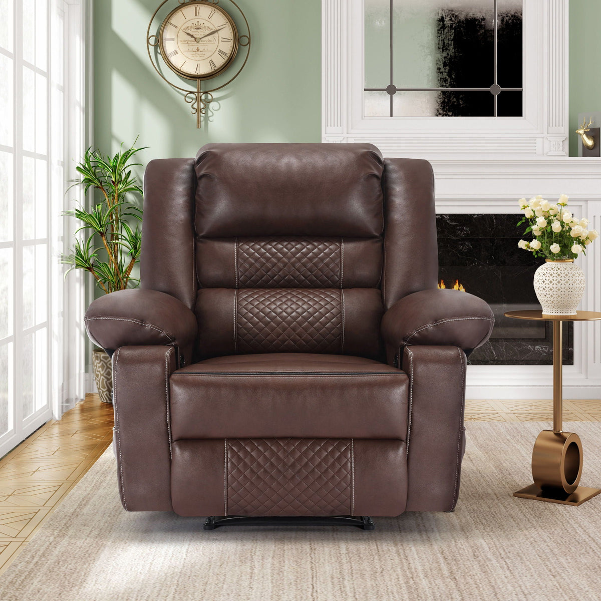 Breathable Massage Recliner Manual Chair