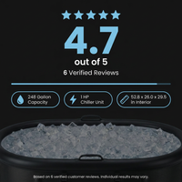 Cold Plunge Tub, 248 Gallon, 1 Horsepower, Heavy-Duty Ice Bath Tub for Athletes with Hot & Cold, Portable Inflatable Plunge Chiller with Water Treatment Kit, Immersion Therapy, Wifi (Black, 1 Set) — Results & Stats