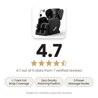 Full Body Massage Chair L Track Zero Gravity Shiatsu Massage Recliner W/5 Modes — Results & Stats